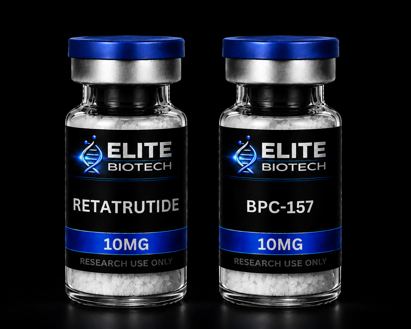 Elite Duo Stack product vial